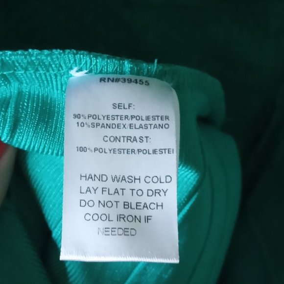 Aqua & Navy body con dress - Picture 7 of 11